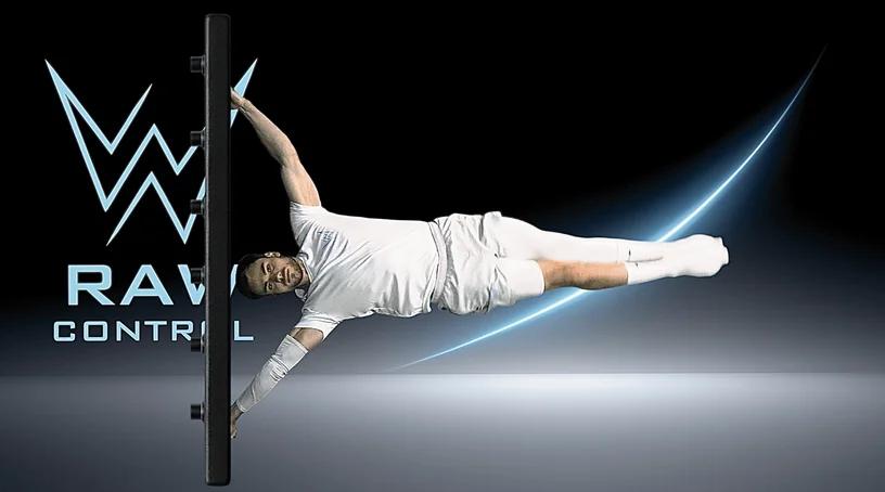 Human Flag in the Raw Control app
